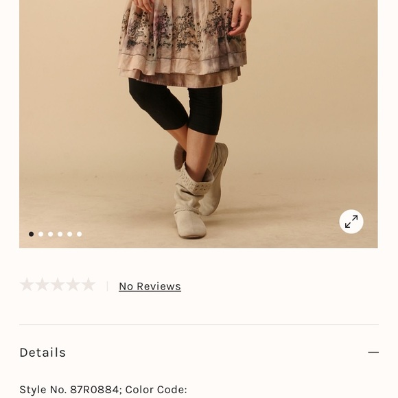 Free People VERY ROMANTIC! Skirt L - Picture 3 of 10